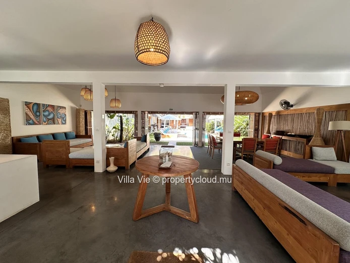 Pointe aux Canonniers – Magnifique Villa de charme 4 chambres en suite avec piscine privée