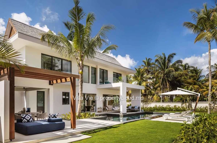 Belle Mare - Sublime villa de 4 chambres avec accès mer