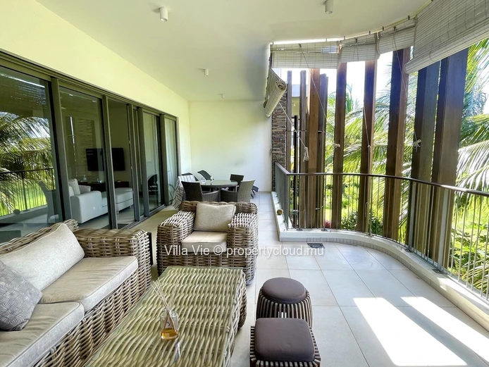 Mont Choisy - Bel appartement de 2 chambres en suites, dans une résidence sécurisée, vue sur golf