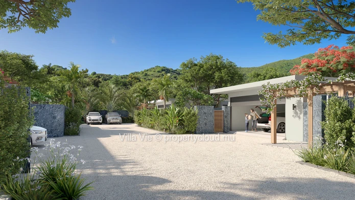 Tamarin - Prestigious 4-bedroom villa with mountain views