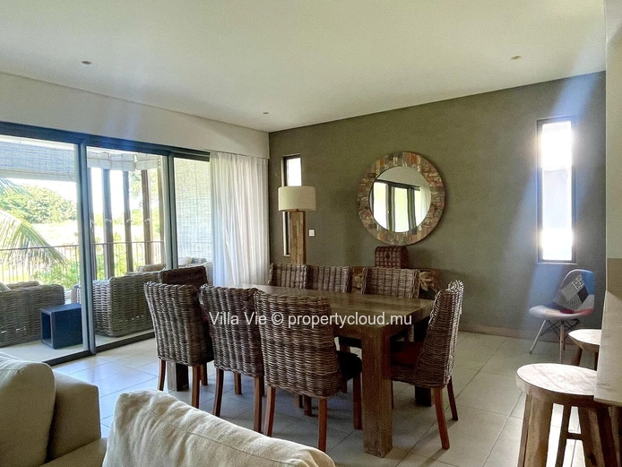 Mont Choisy - Bel appartement de 2 chambres en suites, dans une résidence sécurisée, vue sur golf