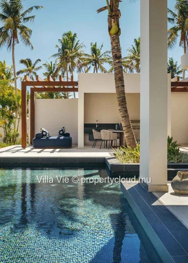 Belle Mare - Sublime villa de 4 chambres avec accès mer