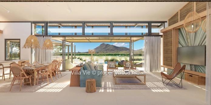 Black River - Exceptional 3 bedroom villa with mountain view