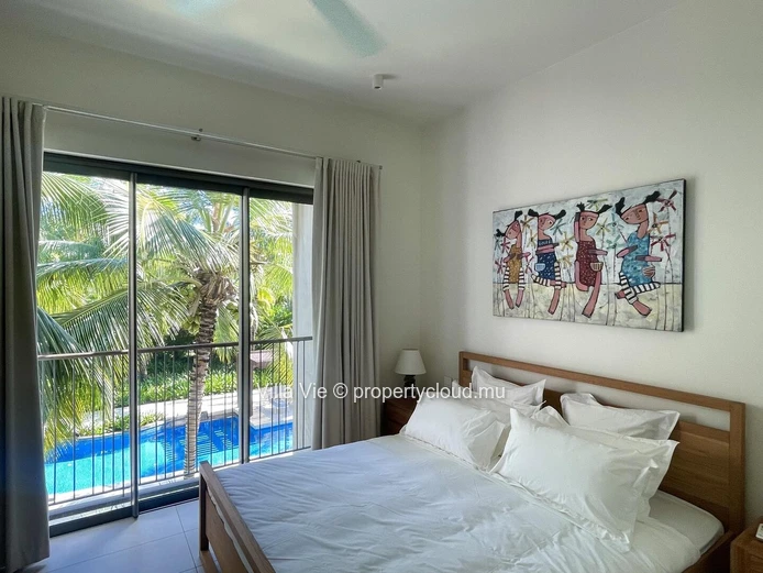 Mont Choisy - Bel appartement de 2 chambres en suites, dans une résidence sécurisée, vue sur golf