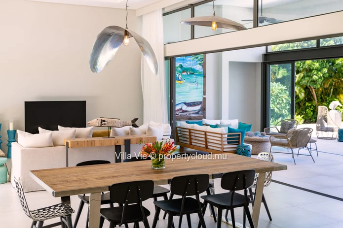 Beau Champ - Luxueux duplex de 4 chambres avec vue sur le golf et la mer