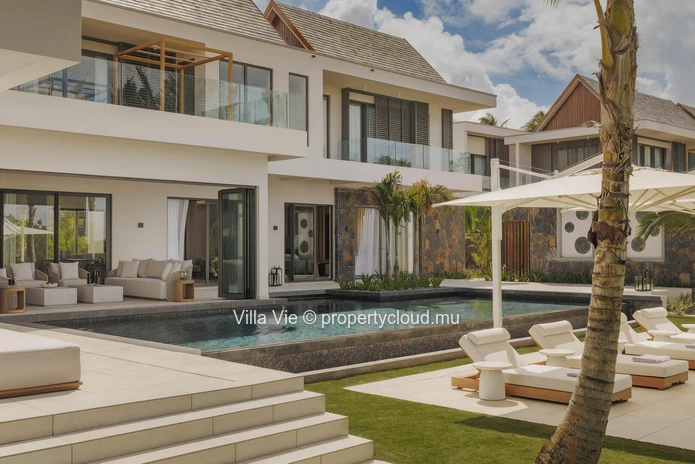 Belle Mare - Sublime villa de 4 chambres avec accès mer