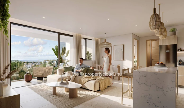 Grand Baie - Apartment 2 chambres avec tres bon retour sur investissement