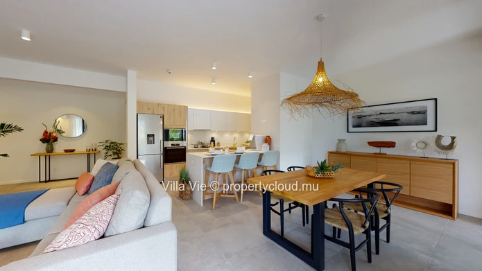 Grand Baie - Bel appartement de 2 chambres avec piscine privée