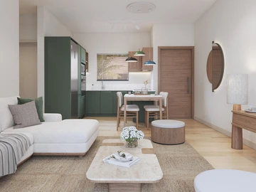 Appartement de 3 Chambres
