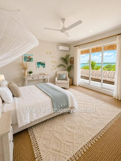 Grand Baie - Maison familiale de 4 chambres avec piscine au bord de l'eau (Mandat exclusif)