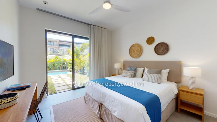 Grand Baie - Bel appartement de 2 chambres avec piscine privée