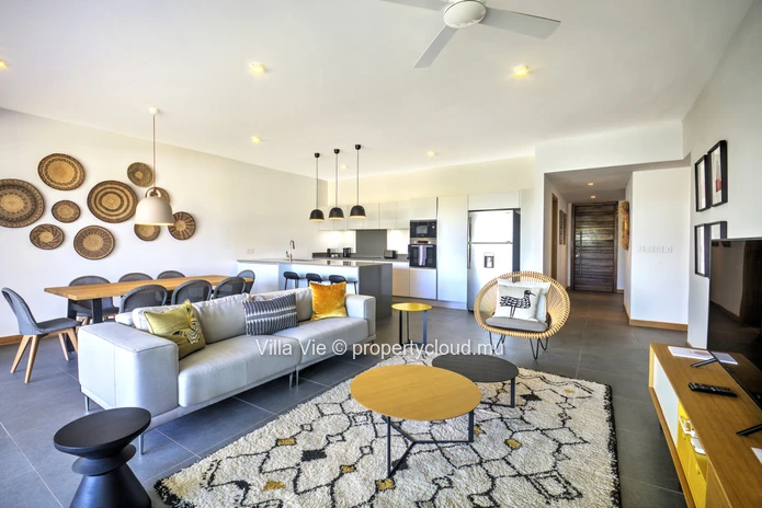 Grand Gaube - Luxueux appartement de 3 chambres avec accès mer