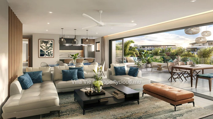 Mont Choisy - Penthouse de 4 chambres avec piscine