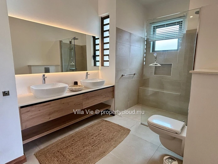 Chemin 20 pieds - Villa contemporaine de 3 chambres avec piscine