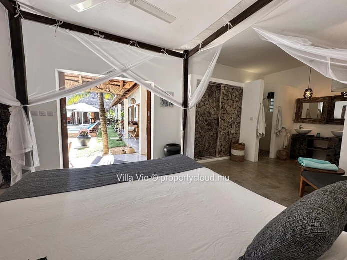 Pointe aux Canonniers – Magnifique Villa de charme 4 chambres en suite avec piscine privée