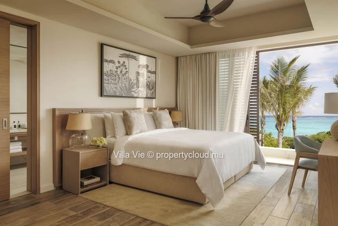 Belle Mare - Sublime villa de 4 chambres avec accès mer