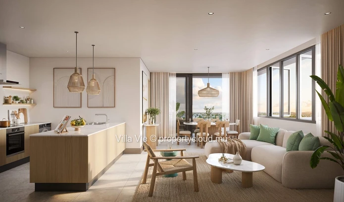 Grand Baie - Apartment 2 chambres avec tres bon retour sur investissement