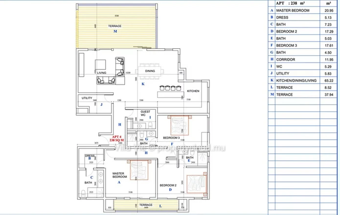 Pointe aux Canonniers – 3-Bedroom Apartment with Nice View