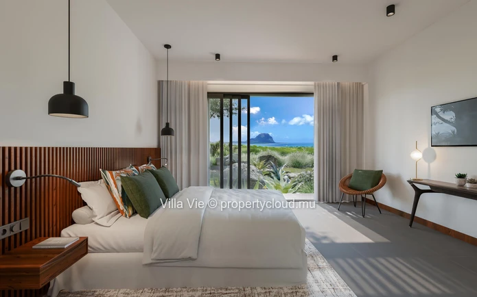 Black River - Bright 3 bedroom villa with sea view