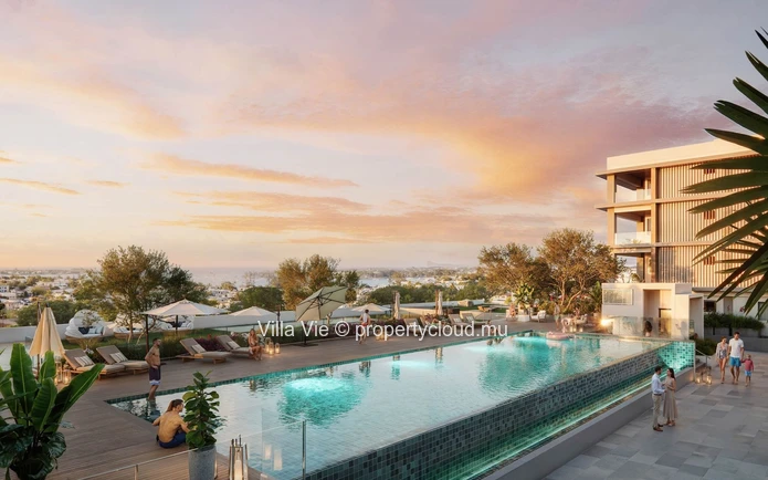 Grand Baie - Apartment 2 chambres avec tres bon retour sur investissement