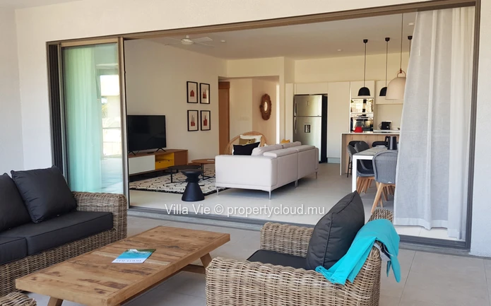 Grand Gaube - Luxueux appartement de 3 chambres avec accès mer