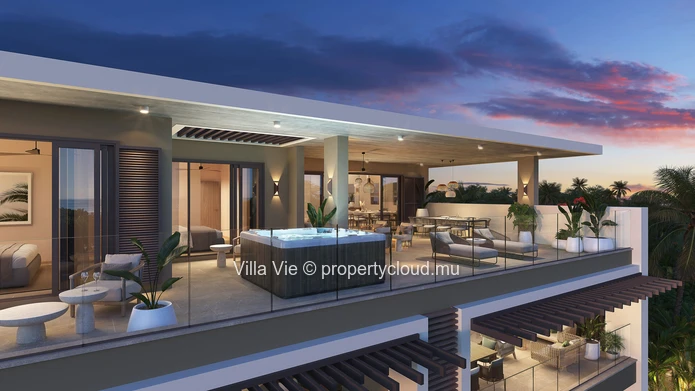 Haute Rive - Penthouse de 4 chambres en bord de mer