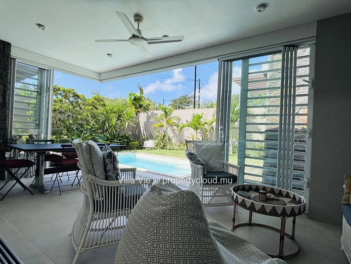 Chemin 20 pieds - Villa contemporaine de 3 chambres avec piscine
