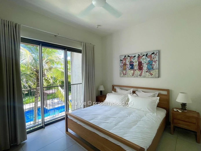 Mont Choisy - Bel appartement de 2 chambres en suites, dans une résidence sécurisée, vue sur golf
