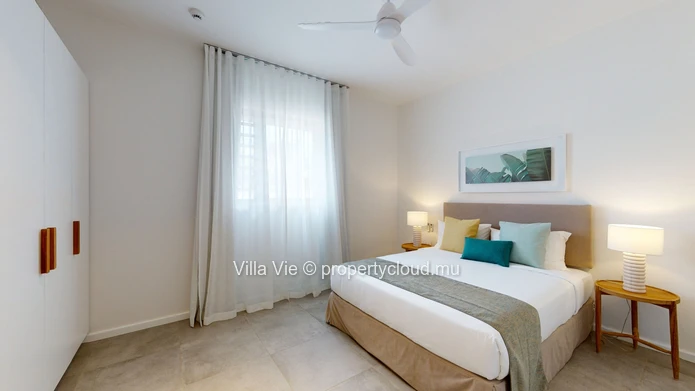 Grand Baie - Bel appartement de 2 chambres avec piscine privée