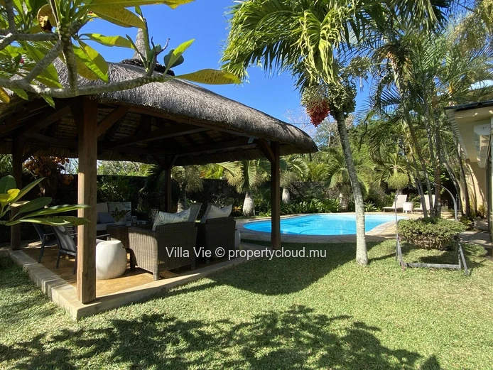 Grand Gaube - Maison familiale de 4 chambres avec piscine et studio