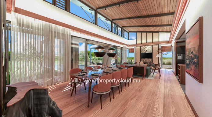 Black River - Bright 3 bedroom villa with sea view