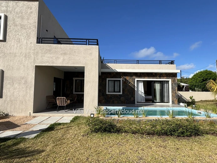 Calodyne - Maison neuve de 3 chambres avec piscine et jardin