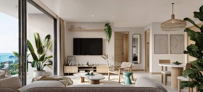 Grand Baie - Apartment 3 chambres avec tres bon retour sur investissement