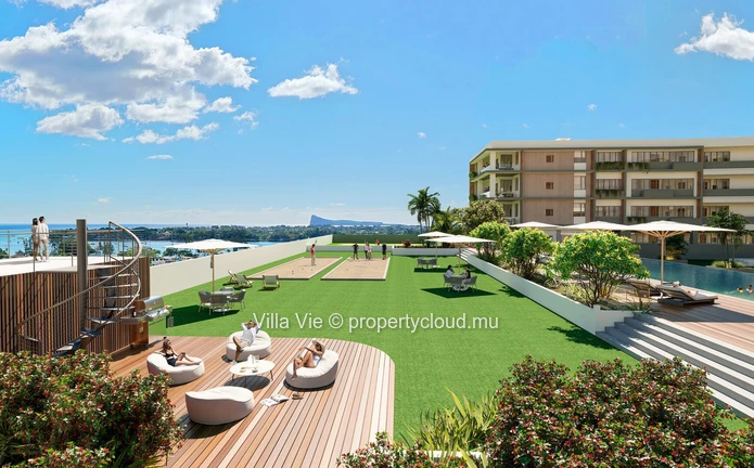 Grand Baie - Apartment 2 chambres avec tres bon retour sur investissement