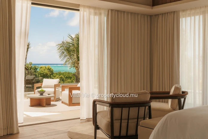 Belle Mare - Sublime villa de 4 chambres avec accès mer